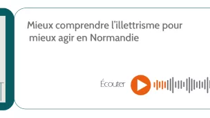 Visuel podcast Mieux comprendre l'illettrisme
