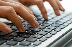 Saisie sur un clavier