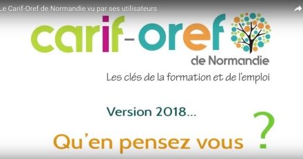 Le Carif-Oref de Normandie en 2018, vu par ses utilisateurs