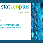 « Activités informatiques et services d&rsquo;information » : nouveau StatenPLUS
